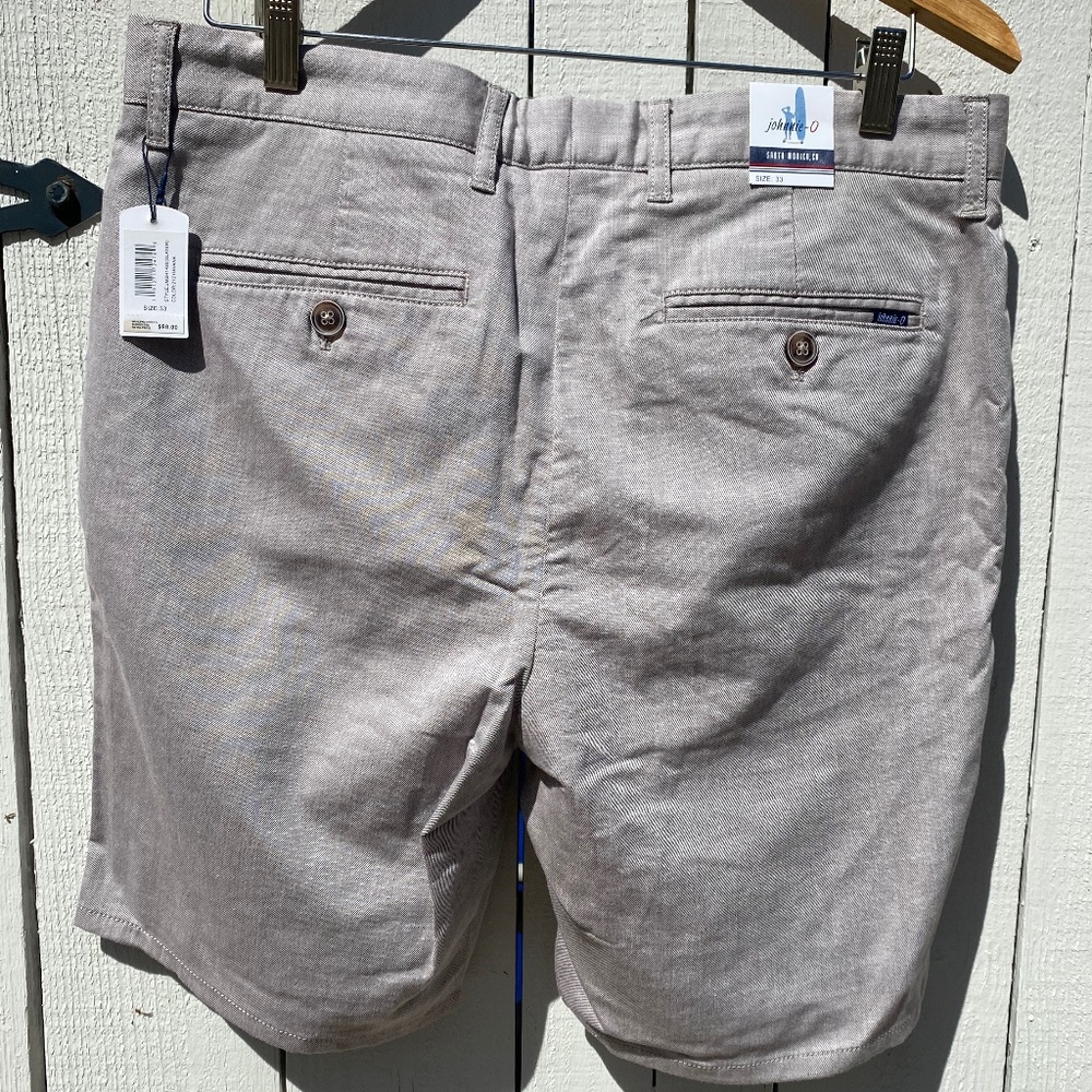 Johnnie-O shorts Slater stretch twill Havana men 33 - Picture 2 of 15